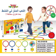 HOPSCOTCH TWISTER Kids Activity Game | SY001B