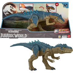 Jurassic World Super Colossal Allosaurus Dinosaur Figure 3+ Ft | MTJWHRX53
