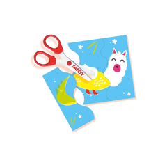 SES Creative Learn to Use Scissors Animal Puzzle | 14647