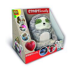 SES Creative Emotional Lenny Plush Toy Grey | 14461