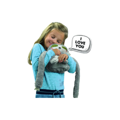 SES Creative Emotional Lenny Plush Toy Grey | 14461