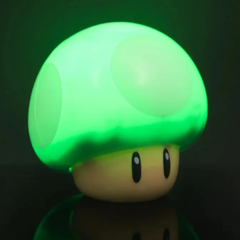 Super Mario Bros 1UP Mushroom Light with Sound Green | MUSH-GR