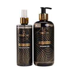 TROCHIC Gentleman Fragrance Mist & Shower Gel Set for Men