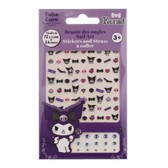 HKK 72 Nail Stickers & 24 Strass Card x24
