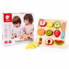 Classic World Cutting Fruit Wooden Puzzle Set | CW5012