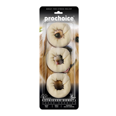 ProChoice Rawhide Mini Retriever Donuts Dog Treats 3 pcs | P7007
