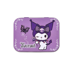 HK Kuromi Glitter Band Aids Metal Box | DL-12