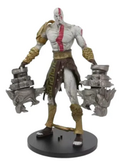 God of War 3 Kratos 19cm PVC Figure with Lion Hands Model