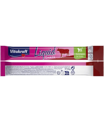Vitakraft Liquid Snack with Beef & Inulin for Cats - 90g (6 x 15g)