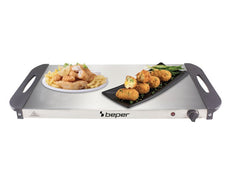 Beper Steel / Plastic Buffet Warmer Metallic Grey | BEP-P101TEM001