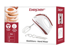 Beper Electric Whisk 300W, 5 Speeds, Turbo Function | P102SBA101