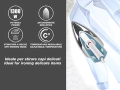 Beper Dry Iron 1300W, Non-Stick Soleplate | P204FER250