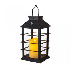 Beper Solar Lantern With Flame Effect Candle Candela Outdoor Light | P207ILO303