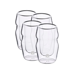 Masterpro Set 4pcs Borosilicate Barware Mixology Shot Glass 50ml | BGMP-20201