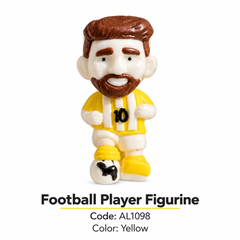 Football Player Number 10 Character Figurine Set - 3 Designs | AL1098