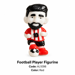 Football Player Number 10 Character Figurine Set - 3 Designs | AL1098