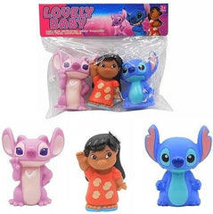 Lovely Baby Character Figure Set (3 Pcs) | 580B-1