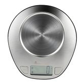 MasterPro Kitchen Scale 0-5KG 1.8L, Stainless Steel, Silver | BGMP-5651