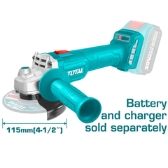 Brushless 20V(3000/9000rpm) صاروخ عالبطارية (Tool Only) Total