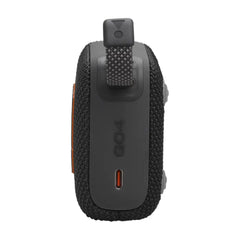 مكبر الصوت المحمول JBL Go 4 بتقنية البلوتوث - أسود | Go 4