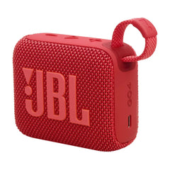 سماعة بلوتوث محمولة JBL Go 4 - أحمر | Go 4