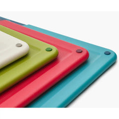 مجموعة ألواح التقطيع متعددة الألوان من جوزيف جوزيف فوليو آيكون، كبيرة الحجم، مكونة من 4 قطع | 60219