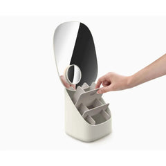 Joseph Joseph Viva Pedestal Mirror with Cosmetic Organiser | 75001
