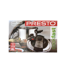 Pressure Cooker 8 Litre Black | ASPC-B8