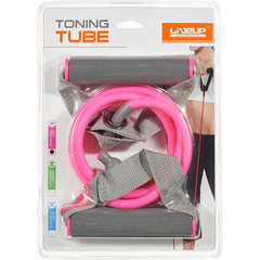 Toning Tube Exercise Resistance Band - Pink
