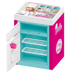 Barbie Refrigerator Playset - Pink Mini Fridge with Accessories | 1613