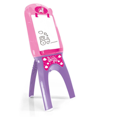 Unicorn Kids Drawing Easel - Pink & Purple Art Board with Stickers | 2562