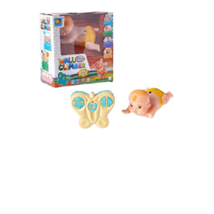 Wall Climber Baby Doll with Remote Control – Yellow | XMY8073 / 8075