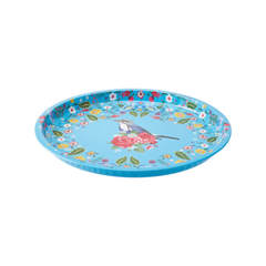 Karaca Flores 35cm Blue Tray | 153.03.06.9202