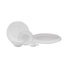 Karaca Fine Pearl Fame Platinum 26-Piece Breakfast Set for 6 People | 153.03.07.5703