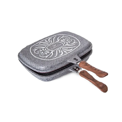 Karaca Granite 34cm Double Frying Pan | 153.03.07.3382