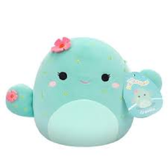 Squishmallows Mini Plush – Mint Cactus with Flowers | SQCR04067
