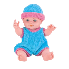 Mini Baby Doll – Blue Outfit with Cap | 170963-2