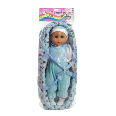 Lovely Baby Doll with Carry Nest – Blue Outfit Edition | 2005VP/B-3