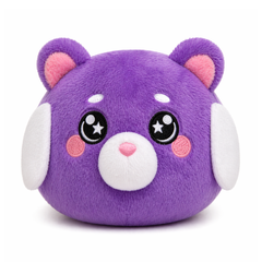 Squishy Animal Plush Toy – Purple Bear Edition | CQS708-6