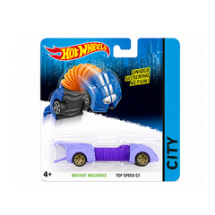 Hot Wheels HW City Mutant Machines Slider Car – سيارة متغيرة السرعة القصوى باللون الأرجواني | AFH-002