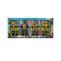 TMNT Action Figure Set – Fun Warrior Turtles with Weapons & Lights (4 PCS) | A12-1