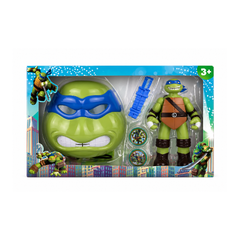 TMNT Action Figure & Mask Set – Leonardo Turtle with Weapons (Fun Warrior) | A5-9/10/11/12