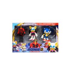 onic the Hedgehog Action Figure Set – Sonic, Rouge & Dr. Eggman (3 PCS) | DSN5084