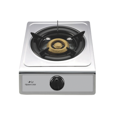 Queen Chef Table Gas Stove Single Burner - Stainless Steel | QCGS-01S