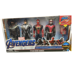 Marvel Avengers Titan Hero Series Action Figure Set (Ronin, Captain America, Iron Spider, Ant-Man) | 93712
