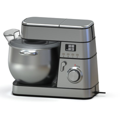 Queen Chef 2200W Stand Mixer, 10L Bowl, 10 Speeds with Pulse – Stainless Steel | QCM3810