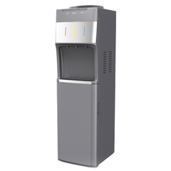 Queen Chef Elegant 3-Tap Water Dispenser with Storage & Anticalcaire Heater - Silver | BY1196 S