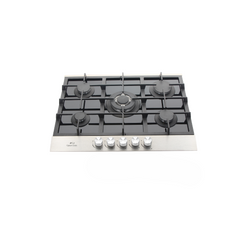 Queen Chef Built-in Gas Hob 5 Burners - Black | QCHB70-5GSG (A)