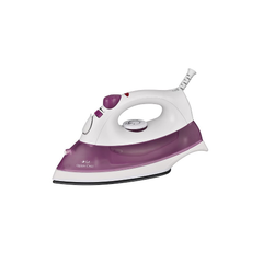Queen Chef 2000W Steam Iron, Non-Stick Teflon Soleplate – Purple | QC-SI-121/P