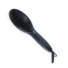 Queen Chef 65W Electric Hair Comb, 130–230°C, LED – Black | QCB-207 B